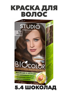 Стойкая крем-краска для волос Biocolor 5.4, Шоколад