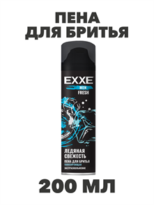 Пена для бритья EXXE MEN Тонизирующая FRESH, 200 мл