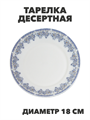 Тарелка десертная NataM d180мм (218 Лобелия), y3060603216 y3060603216 - фото 61134